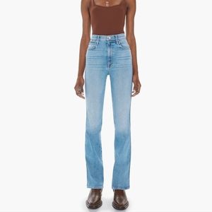 Mother High Waisted Smokin' Double Heel Jeans Size 26